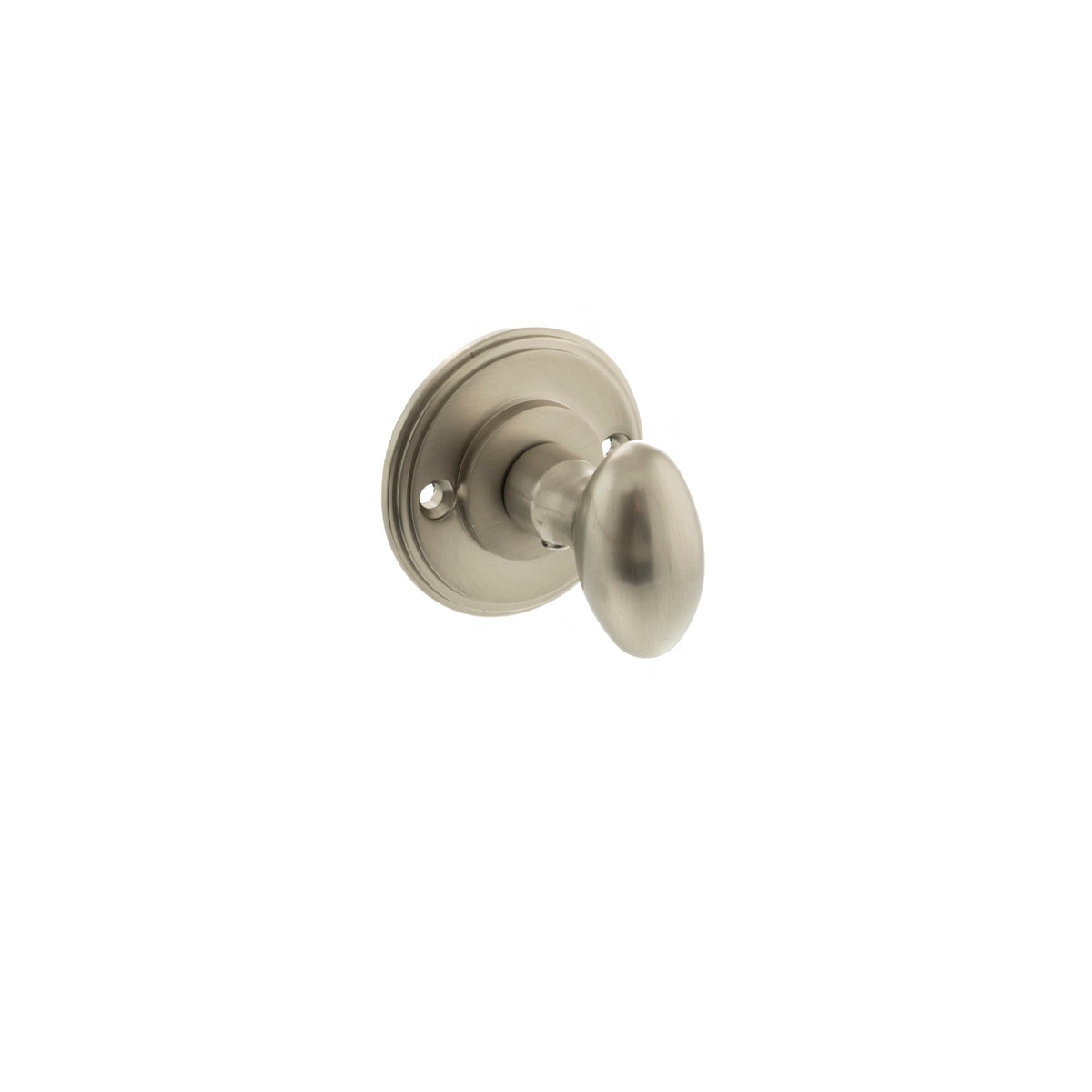 Millhouse Brass Solid Brass Oval WC Turn and Release - Satin Nickel - Default