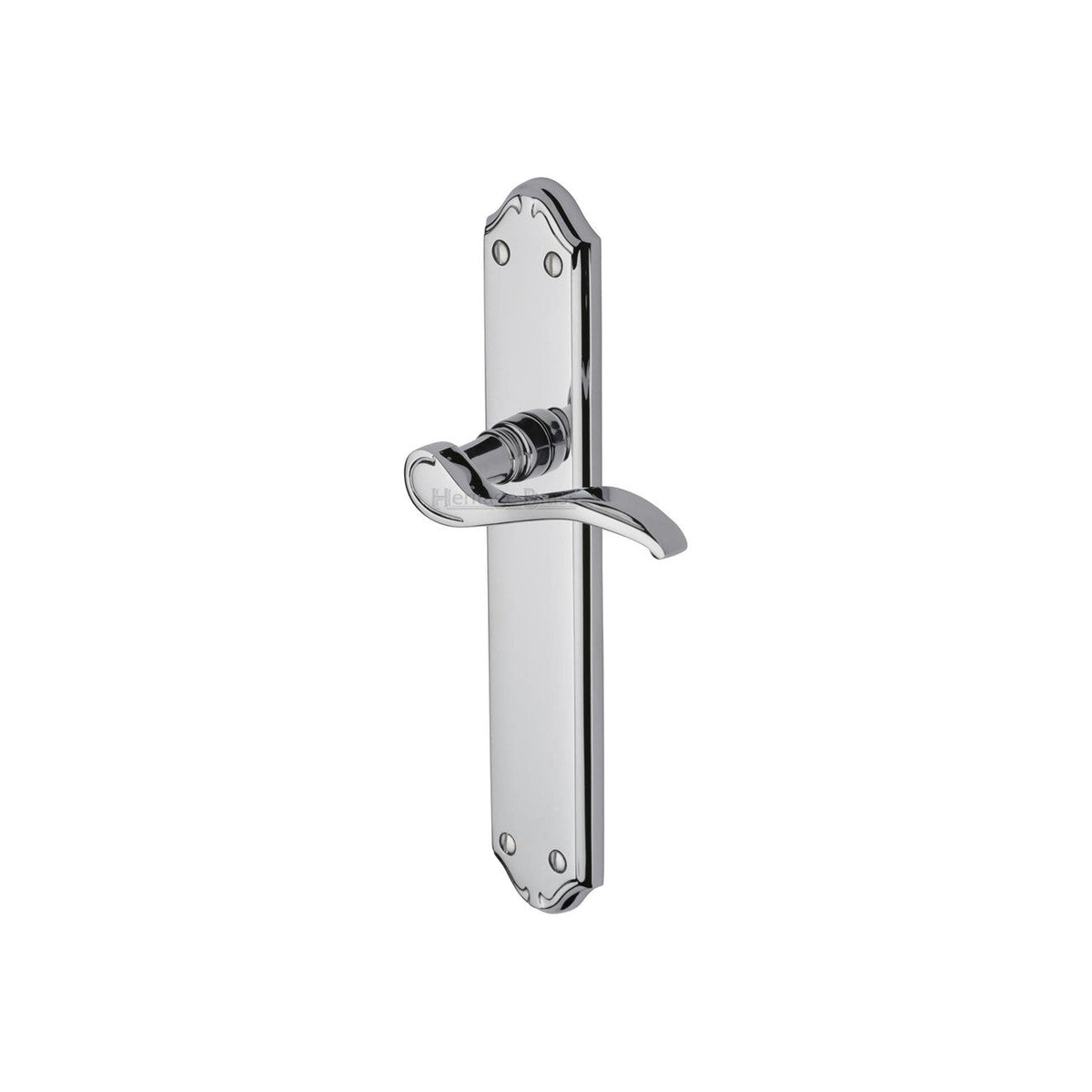 Verona Door Handle on Plate by M Marcus - Heritage Brass