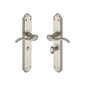 Verona Door Handle on Plate by M Marcus - Heritage Brass