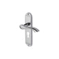 Algarve Door Handle on Plate by M Marcus - Heritage Brass