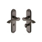 Algarve Door Handle on Plate by M Marcus - Heritage Brass