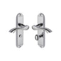 Algarve Door Handle on Plate by M Marcus - Heritage Brass