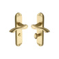 Algarve Door Handle on Plate by M Marcus - Heritage Brass