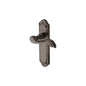 Lisboa Door Handle on Plate by M Marcus - Heritage Brass