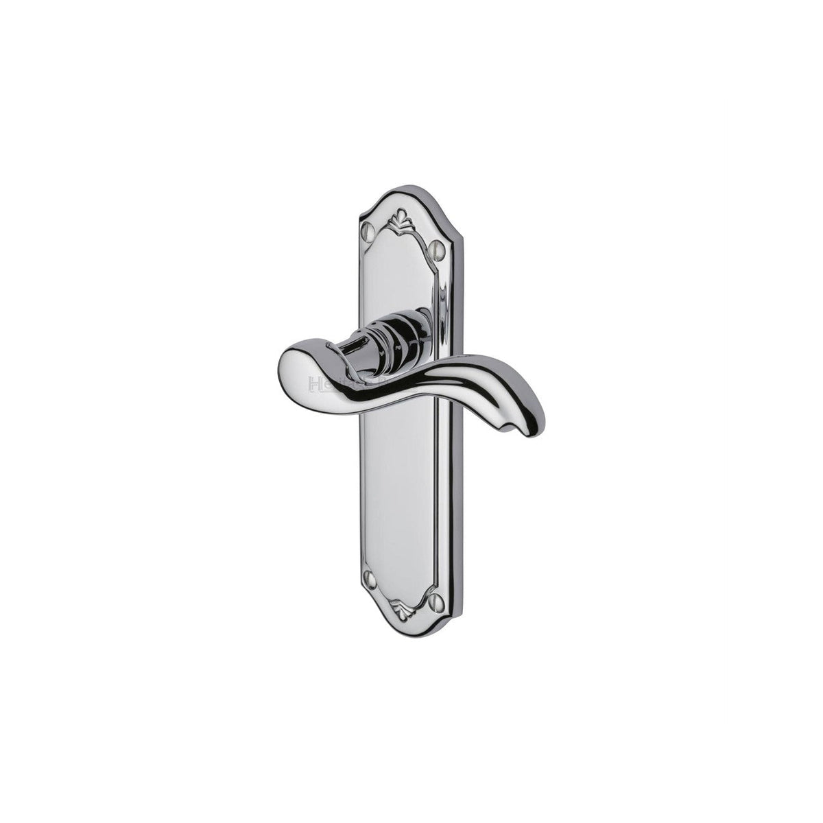 Lisboa Door Handle on Plate by M Marcus - Heritage Brass