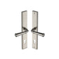 Colonial LH Door Handle on Plate by M Marcus - Heritage Brass