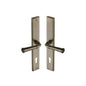 Colonial RH Door Handle on Plate by M Marcus - Heritage Brass