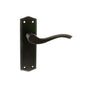 Old English Warwick Latch Lever Door Handle on Backplate - additional image