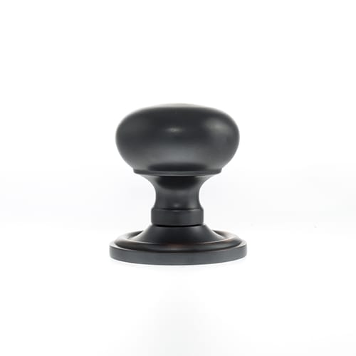 Old English Harrogate Solid Brass Mushroom Mortice Knob on Concealed Fix Rose - additional image