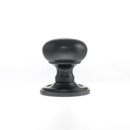Old English Harrogate Solid Brass Mushroom Mortice Knob on Concealed Fix Rose - additional image