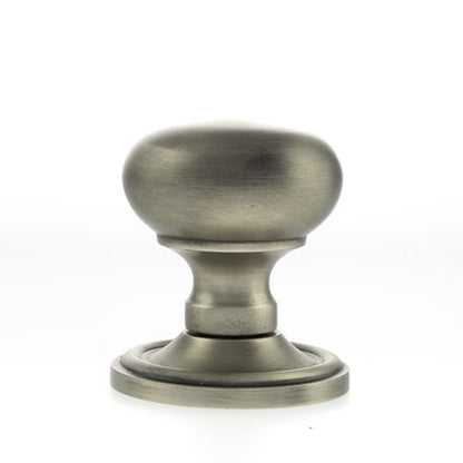 Old English Harrogate Solid Brass Mushroom Mortice Knob on Concealed Fix Rose - additional image