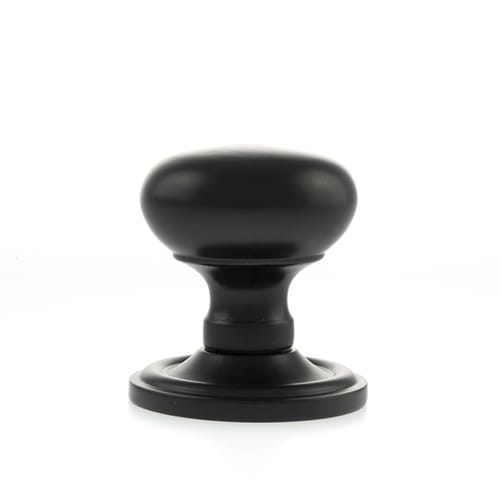 Old English Harrogate Solid Brass Mushroom Mortice Knob on Concealed Fix Rose - additional image