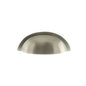 Old English Winchester Solid Brass Cabinet Cup Pull on Concealed Fix - Satin Nickel - Default