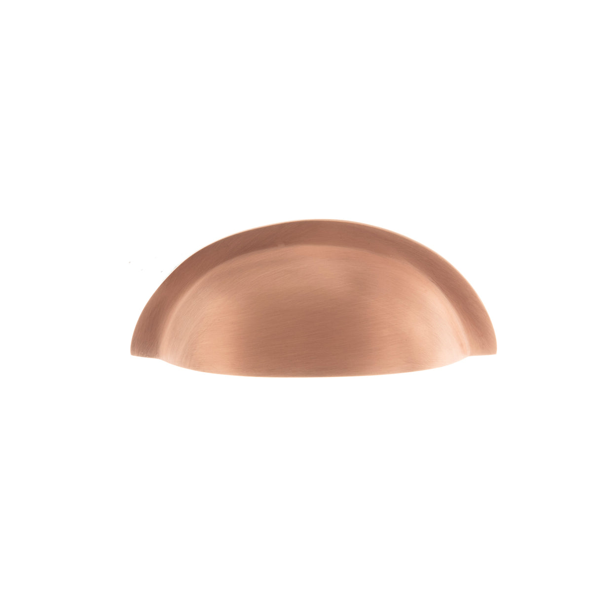 Old English Winchester Solid Brass Cabinet Cup Pull on Concealed Fix - Urban Satin Copper - Default