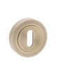 Old English Key Escutcheons - Matt Antique Brass - Default