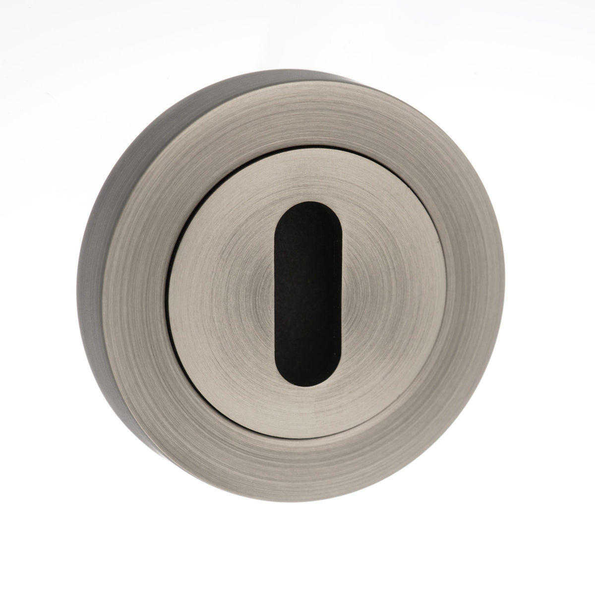 Old English Key Escutcheons - Matt Gun Metal - Default