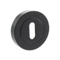 Old English Key Escutcheons - Matt Black - Default
