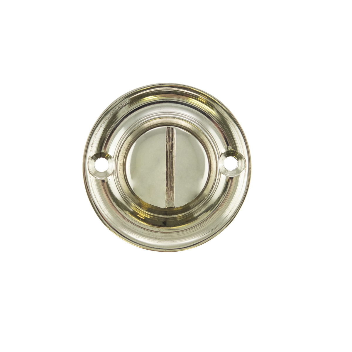 Old English Solid Brass Oval WC Turn and Release - additional image