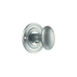 Old English Solid Brass Oval WC Turn and Release - Satin Chrome - Default