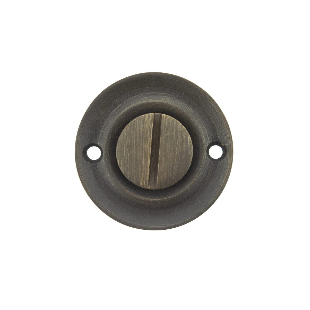 Old English Solid Brass Oval WC Turn and Release - additional image
