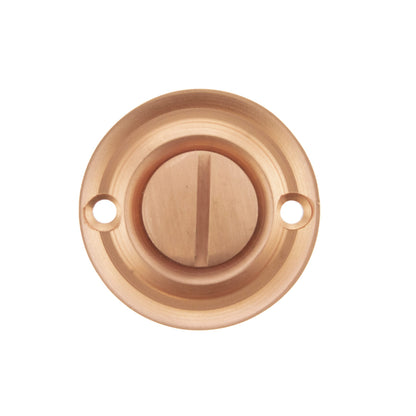 Old English Solid Brass Oval WC Turn and Release - additional image