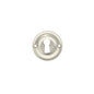 Old English Solid Brass Open Key Hole Escutcheons - Satin Nickel - Default