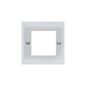 Richmond Elite Range Polished Chrome Switches & Sockets, LP2 - 2 Module Euro Plate by Heritage Brass By M-Marcus