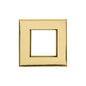 Winchester Range Polished Brass Switches & Sockets, W01 - 2 Module Euro Plate by Heritage Brass By M-Marcus