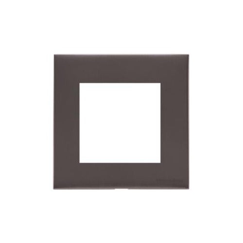 Windsor Range Dark Antique Bronze Switches & Sockets WN95 - 2 Module Euro Plate by Heritage Brass By M-Marcus