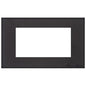 Windsor Range Jet Black (Project Finish) 4 Module Euro Plate