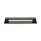 Metro Cabinet Pull Handle with Plate by M Marcus - Heritage Brass