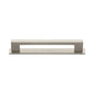 Metro Cabinet Pull Handle with Plate by M Marcus - Heritage Brass