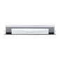 Metro Cabinet Pull Handle with Plate by M Marcus - Heritage Brass