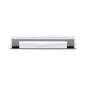 Metro Cabinet Pull Handle with Plate by M Marcus - Heritage Brass