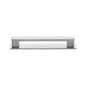 Metro Cabinet Pull Handle with Plate by M Marcus - Heritage Brass