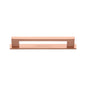 Metro Cabinet Pull Handle with Plate by M Marcus - Heritage Brass