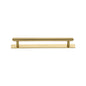 Step Cabinet Pull Handle with Plate by M Marcus - Heritage Brass