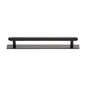 Step Cabinet Pull Handle with Plate by M Marcus - Heritage Brass