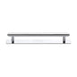 Step Cabinet Pull Handle with Plate by M Marcus - Heritage Brass