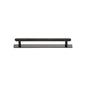 Step Cabinet Pull Handle with Plate by M Marcus - Heritage Brass