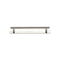 Step Cabinet Pull Handle with Plate by M Marcus - Heritage Brass