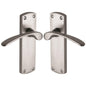 Luca Door Handle on Plate by M Marcus - Heritage Brass