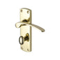 Luca Door Handle on Plate by M Marcus - Heritage Brass