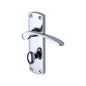 Luca Door Handle on Plate by M Marcus - Heritage Brass