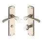 Luca Door Handle on Plate by M Marcus - Heritage Brass