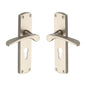 Luca Door Handle on Plate by M Marcus - Heritage Brass