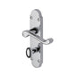 Milton Door Handle on Plate by M Marcus - Heritage Brass