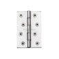 Hinge Brass with Double Phosphor Washers by M Marcus - Heritage Brass