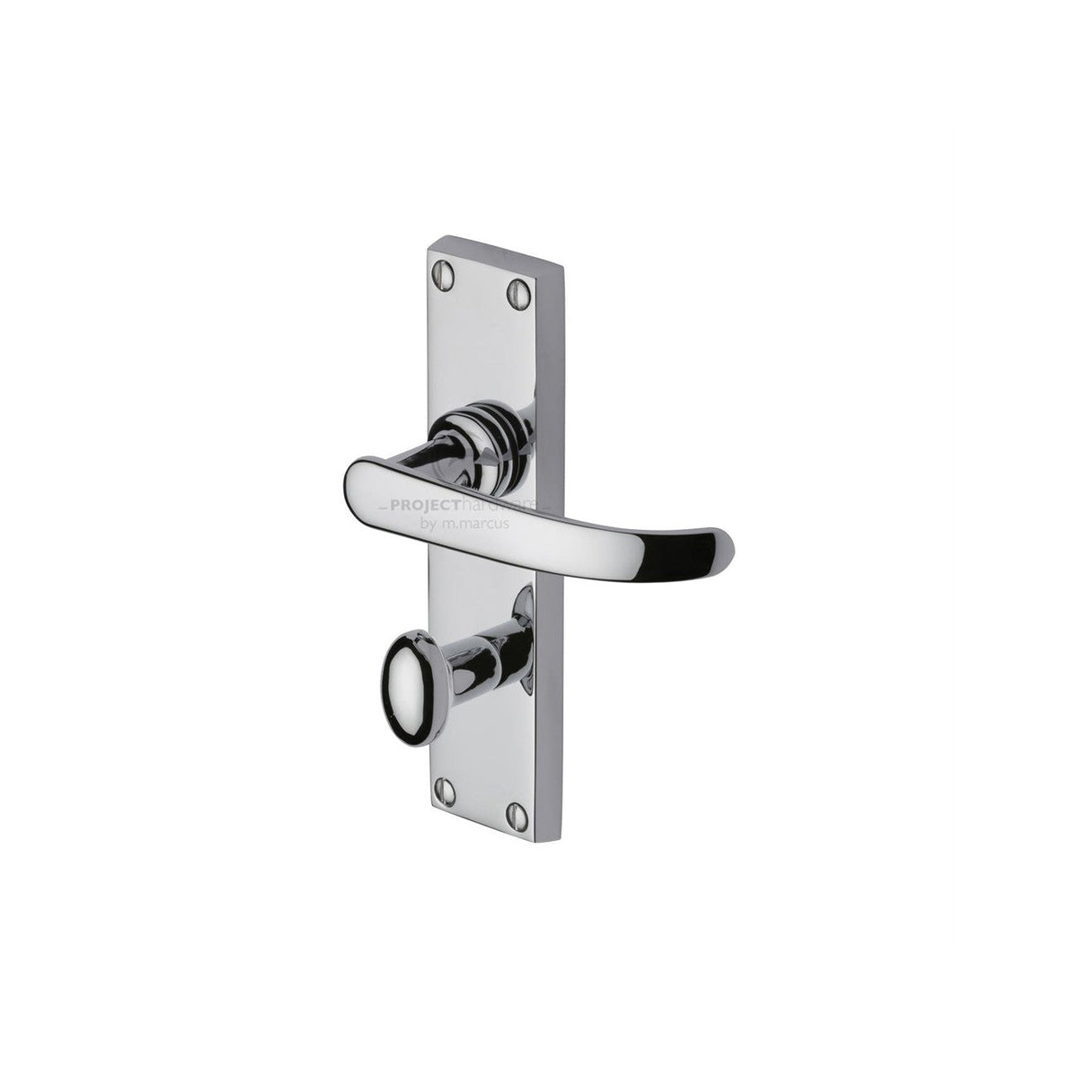 Luca Door Handle on Plate by M Marcus - Heritage Brass
