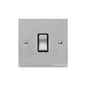 Victorian Elite Range Satin Chrome Switches & Sockets, R03 - 1 Gang Intermediate Rocker Switch by Heritage Brass By M-Marcus